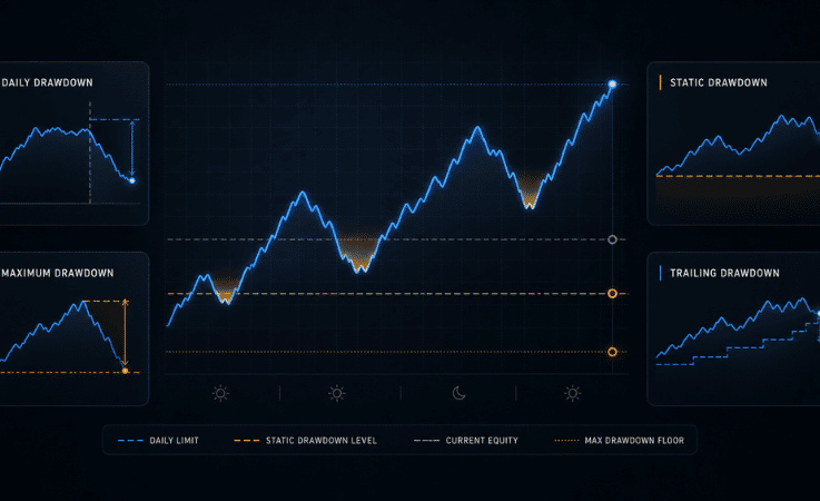 Drawdown in Prop Trading Explained for Beginners
